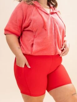 Nylon Rib Biker Shorts | S-3XL -Women Clothing Shop de3aaa69ef442baa726bf5413e760a77