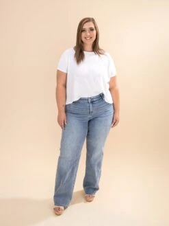 Judy Blue V Front Baggy Jean | 0-24 -Women Clothing Shop de86707019a01fe277a8551a6fc1036c