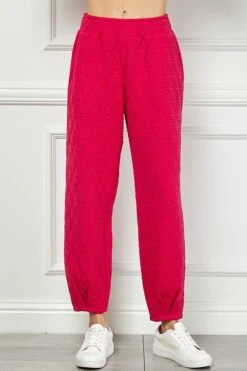 Quilted Long Tucked Pants | S - 3XL See And Be Seen -Women Clothing Shop dfebe7d22f95dcf40806200b1ac2b65a