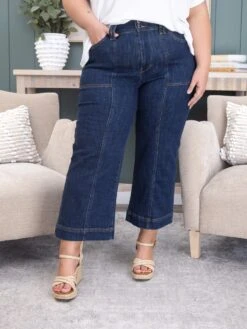 Mica Denim Super High Rise W/ Wide Crop Jean | 0-22 -Women Clothing Shop dffda1f48ee0014935e8c6a89560c19a