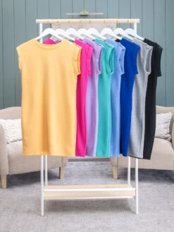 Dear Scarlett Wrinkle Free Scuba Short Sleeve Dress | S-3X