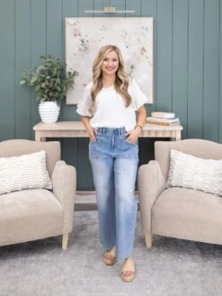 Mica Denim Super High Rise Crop Wide Leg | 0-15 -Women Clothing Shop e0bca5a0549cbdce2b8bc552dc6adfb0