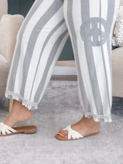 Peace Sign Striped Print Wide Leg Pants | S-L Pair W/ Sku60726 11 Peace Sign Striped Print Wide Leg Pants | S-L Pair W/ Sku60726 -Women Clothing Shop e0e89911b978886e06a1980d5136beb2