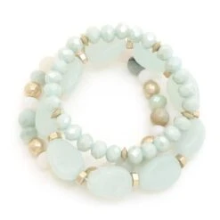 Chunky Bead Bracelet Set -Women Clothing Shop e1c74d83ad366093efcc60dc841f90dc