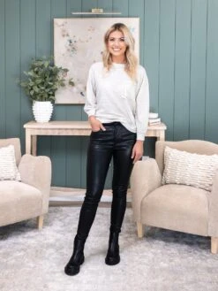 Judy Blue High Waist Faux Leather & Denim Skinny | 0 - 24 5 Judy Blue High Waist Faux Leather & Denim Skinny | 0 - 24 -Women Clothing Shop e24fd3b08ab8b627b5f115571c7b06ba