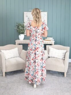 Floral Print Chiffon Maxi Dress | S - L -Women Clothing Shop e2b07b1518220d3bc7ad5aa078181e8b