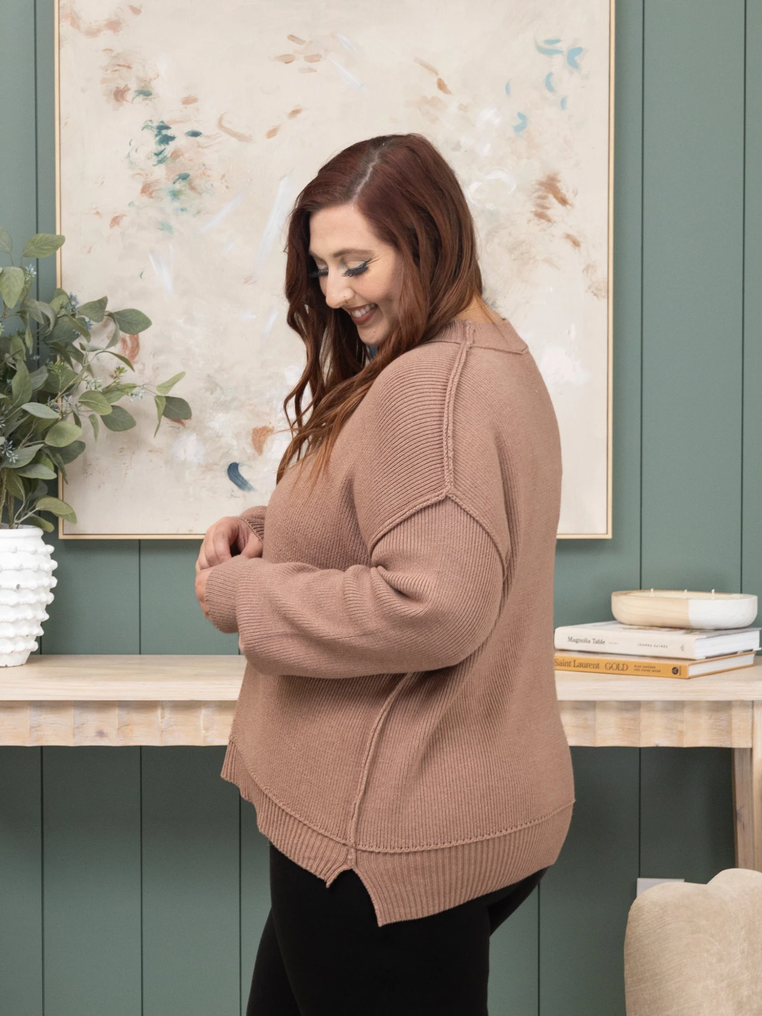 Drop Shoulder Sweater | S - 3XL 4 Drop Shoulder Sweater | S - 3XL - Image 4