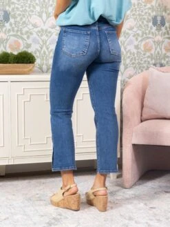 Risen High Rise Ankle Bootcut Jeans | 0 - 3X -Women Clothing Shop e3666aa1704f15fc13c148d8b575d304