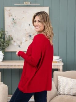 Two Pocket Viscose "Perfect Knit" Tunic Sweater By DD Design | S - 3XL -Women Clothing Shop e4079a36d6b00fba82b436975140f47b