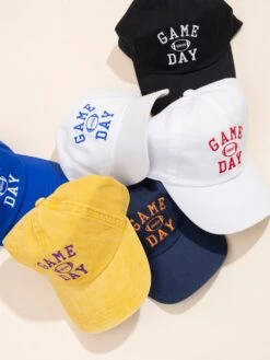 "Game Day" Football Embroidered Baseball Cap | Game Day -Women Clothing Shop e427249e0b7babe963fe356c0b870b65