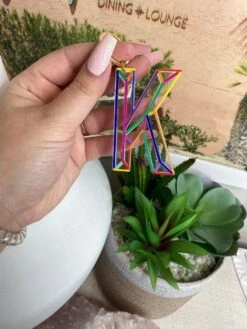 Bright Multi-Colored Resin Initial Bag Charm Key Ring *Final Sale* -Women Clothing Shop e4bH30WEqrsGREBSWY8CSYMYbjeCrVuDhzG886Cv