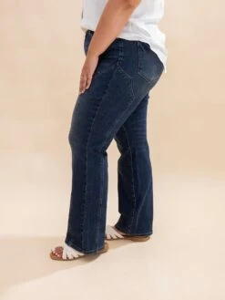 Judy Blue Mid Rise Straight Western Seam Detail Jeans | 0-24W -Women Clothing Shop e6abd2201100613b35b57353ab7e1889