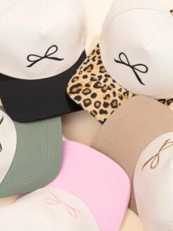 Zenana Coquette Bow Two Tone Canvas Cotton Cap | -Women Clothing Shop e7f22e987204051b8ab6de163299ba6d