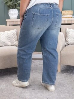 Mica Denim Super High Barrel Leg Jean | 0-15 -Women Clothing Shop e8286e850d8001141fc378c9ffb30858