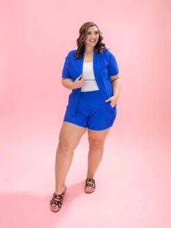 Crinkly Shorts With Pockets By DD Design | S - 3XL Pair W/ Sku61197 -Women Clothing Shop e8bc0a19ad8926620e63a2f118c117d1