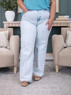 Risen High Rise Wide Leg Jean | 0-3X -Women Clothing Shop e9d9a64cdab4a8ecf204a48f8d4144c7