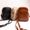 Zenana Retro Style Triple Entry Crossbody Bag