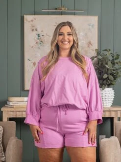 High Waist Raw Edge Shorts | S - 3XL Set W/ Sku52875 -Women Clothing Shop ebcc8db7cdfea32f5c6f89316d13c965