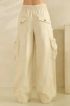 Elastic Waist String Point Big Pocket Trousers | S - XL Oli & Hali -Women Clothing Shop ebd9be60af57116dc02e5b58f08c5d5c