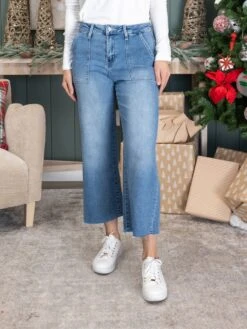 Lovervet High Rise Crop Wide Leg Carpenter Jeans | 0-22 -Women Clothing Shop ec36bc3017b3359bd929c4887a17f35b