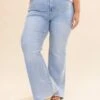 Mica Denim Super Rise High Rise Vintage Flare | 0-15