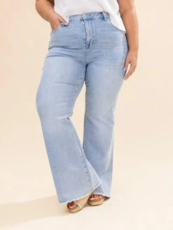 Mica Denim Super Rise High Rise Vintage Flare | 0-15