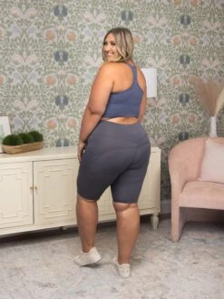 High Waist Biker Short Leggings With Pocket | S-3XL -Women Clothing Shop f0e5051e4ebaece15e0eff126028f8e8