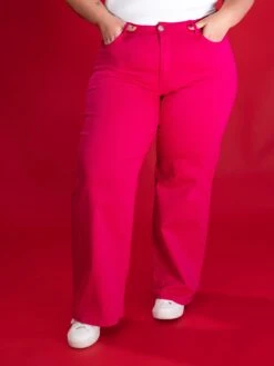 High Waist Super Stretch Wide Leg Jeans | S - 2XL -Women Clothing Shop f1611471c6e21c618eb78cefa0ff755c