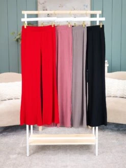 Yummi Rib Flare Pants By DD Design | S - 3XL Pair W/ Sku58417 -Women Clothing Shop f17eaca2db8b391abf706b33c2944f14