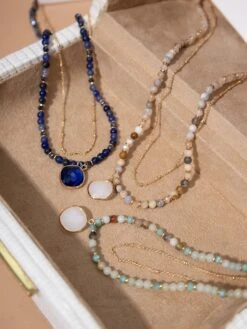 Layered Bead Necklace