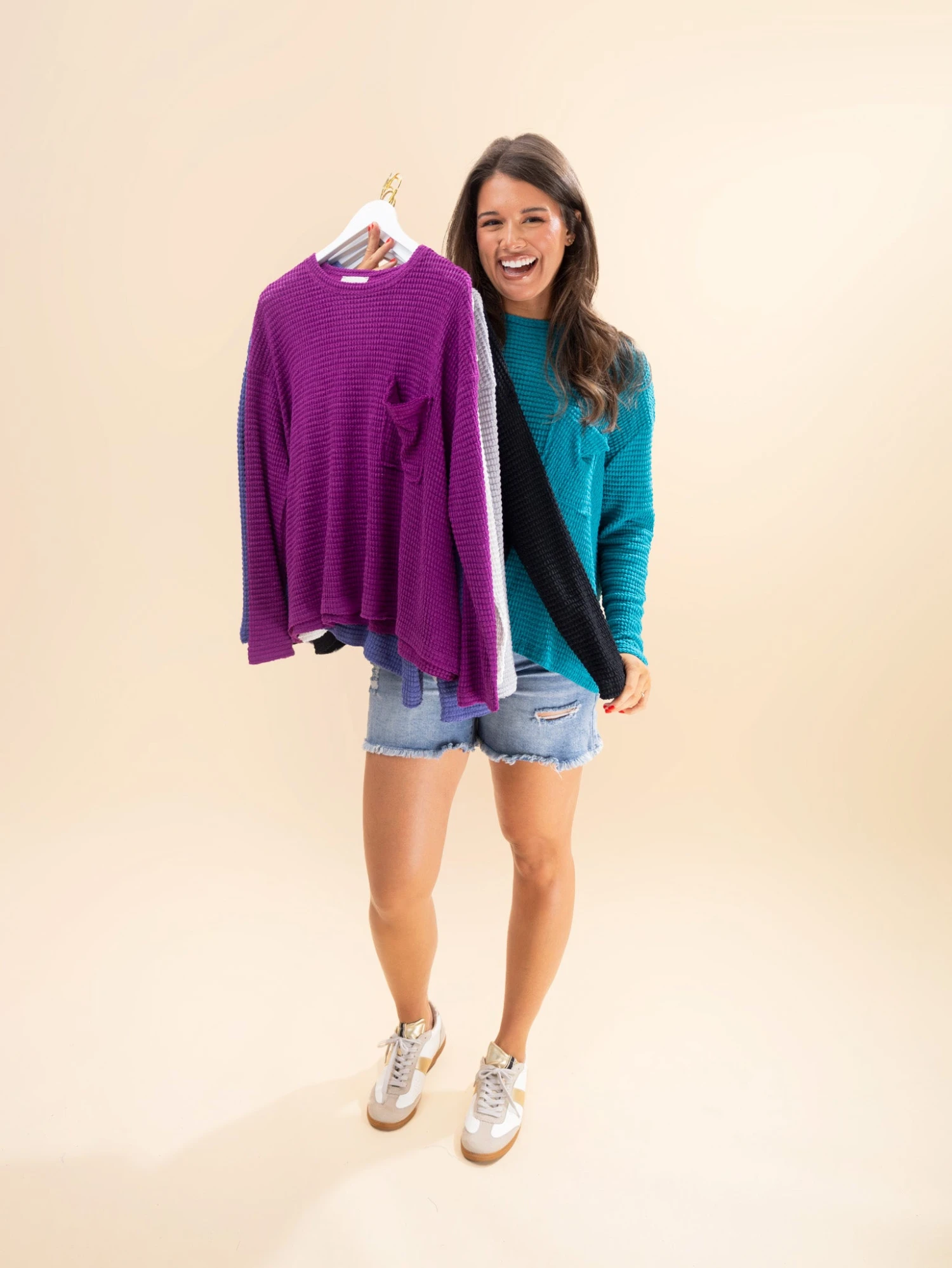 Zenana Boat Neck Long Sleeve Knit Jacquard Sweater | S/M - 2X/3X*Final Sale* 4 Zenana Boat Neck Long Sleeve Knit Jacquard Sweater | S/M - 2X/3X*Final Sale* - Image 4