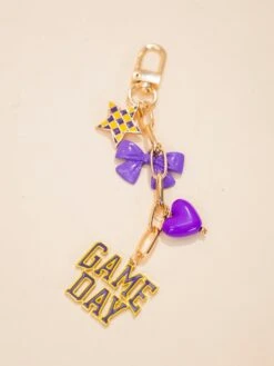 Gameday Bag Charm With Star, Bow, And Heart! -Women Clothing Shop f3ca9aefd3790f8057da033fbd3a97c5