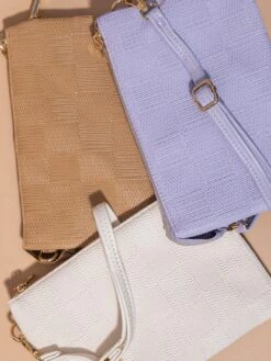 Izzy Checker Crossbody Bag