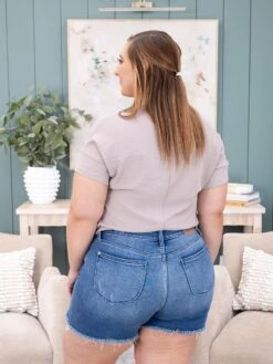 Judy Blue High Waist V Front Shorts W/ Shield Pockets | S-3XL -Women Clothing Shop f49a2fb60ed89c4c89344e80d9f509cc