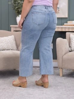 Mica Denim High Rise Wide Leg W/ Raw Hem Jean | 0-15 12 Mica Denim High Rise Wide Leg W/ Raw Hem Jean | 0-15 -Women Clothing Shop f5ec2e8e0af66019d35e54b8cb3ccdac