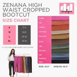 Zenana High Waist Cropped Bootcut | S - XL 22 Zenana High Waist Cropped Bootcut | S - XL -Women Clothing Shop f5fd1165ce2fddd065da6cba5e530e12