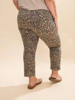 High Rise Cropped Pull On Clean Hem Straight Leg Pant W/ Porkchop Pocket | S-3X -Women Clothing Shop f655dc17bc8ae1881d3a0c5857adee6b