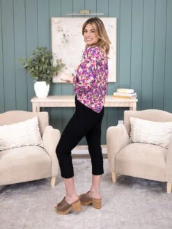 YMI Hyperstretch High Rise Crop Straight Leg Pants | S - 3X -Women Clothing Shop f7ddbb83076ffda3d75f9bd86ff914fe