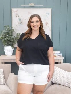 Judy Blue High Waist Cuffed Jogger Shorts | S - 3XL -Women Clothing Shop f7e73bfb9cddbef5b38746d827f7a5db