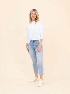 Mica Denim Mid Rise Straight Leg Jeans | 0-22 -Women Clothing Shop f967eee73a2a4c2affdda8d288fb38a6