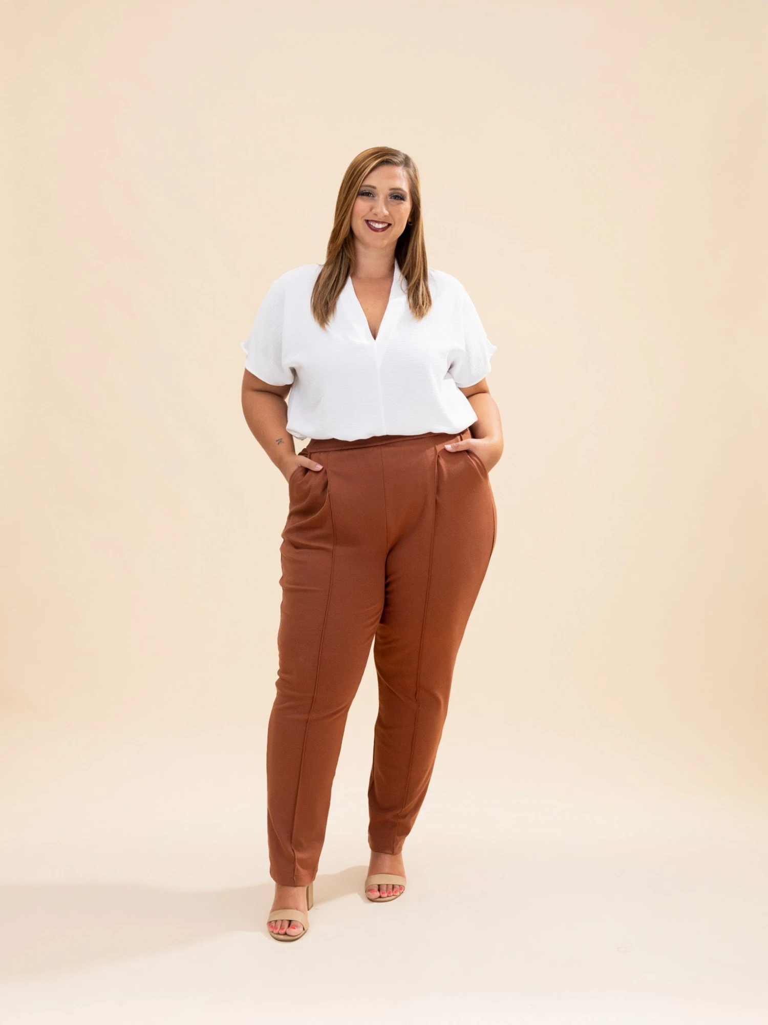 Dear Scarlett Magic Stretch Pull On Straight Leg Pants | S-3Xl 7 Dear Scarlett Magic Stretch Pull On Straight Leg Pants | S-3Xl - Image 7