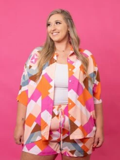 Abstract Print Drawstring Shorts | S - 3X W/ Sku50071 7 Abstract Print Drawstring Shorts | S - 3X W/ Sku50071 -Women Clothing Shop fDC8EUp3gE0Ggj9FzK5KhObxKDBxnbiIsdLjSFwy