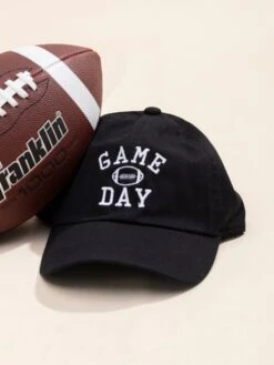 "Game Day" Football Embroidered Baseball Cap | Game Day -Women Clothing Shop fa02fc25cdda915cd8a8b92b94e41e88