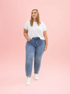 Diva Denim High Rise Crop Straight Jeans | 0 - 20 -Women Clothing Shop faafa605d884d6eb00af8219715915ac