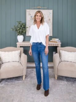 Lovervet High Rise Relaxed Flare Jean | 0-22 -Women Clothing Shop facfc7e19bf6d5efc2c1a103094df912