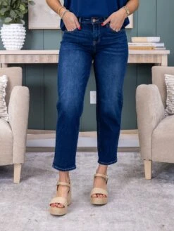 Risen High Rise Crop Boyfriend Jean | 0-3X -Women Clothing Shop fbb1be1b914dc3c2e598f0281dd8ebf4