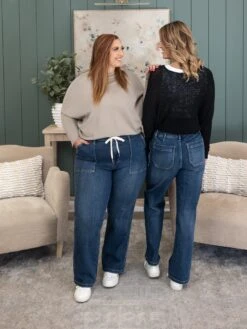 Judy Blue High Waist Drawstring Wide Leg Jeans | 0 - 24 -Women Clothing Shop fc3247f68d5f3a4cd4593ef71bbec9e2