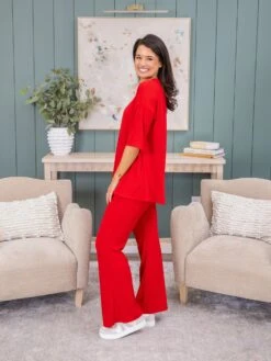 Yummi Rib Flare Pants By DD Design | S - 3XL Pair W/ Sku58417 -Women Clothing Shop fca24bdda660757b0aa46bc473cef262