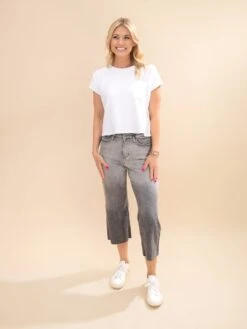 Judy Blue High Waist Vintage Grey Wash Crop Wide Leg Jeans | 0-24W 11 Judy Blue High Waist Vintage Grey Wash Crop Wide Leg Jeans | 0-24W -Women Clothing Shop fd16a3bb4f9c0da3c32a7d0a61e532ae