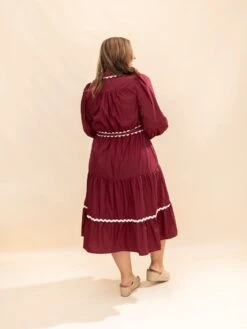 Solid Belted Waist Midi Dress | S-L Western -Women Clothing Shop fde60992a65834a52378186f08d0b4eb